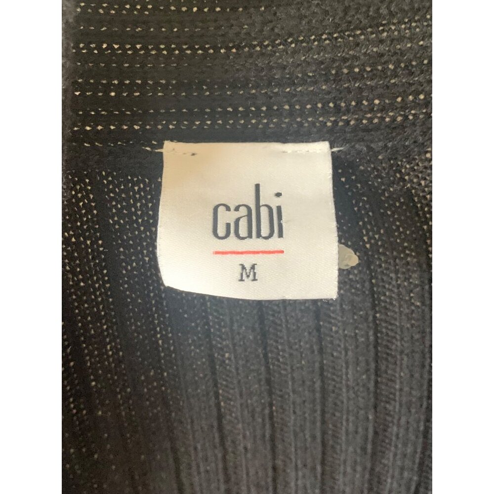Cabi Solid Black Sweetheart Ribbed Asymmetrical H… - image 4